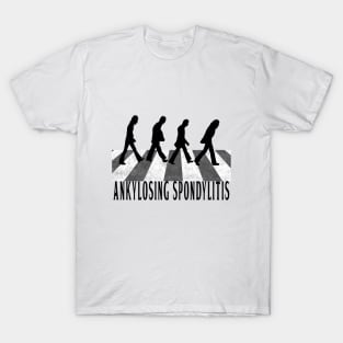 Ankylosing spondylitis Warrior Road T-Shirt